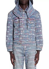 Lanvin x Future Unisex Asymmetrical Printed Jacket