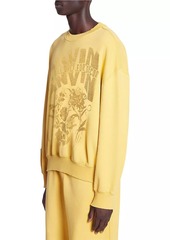 Lanvin x Future Unisex Loose-Fit Printed Sweatshirt