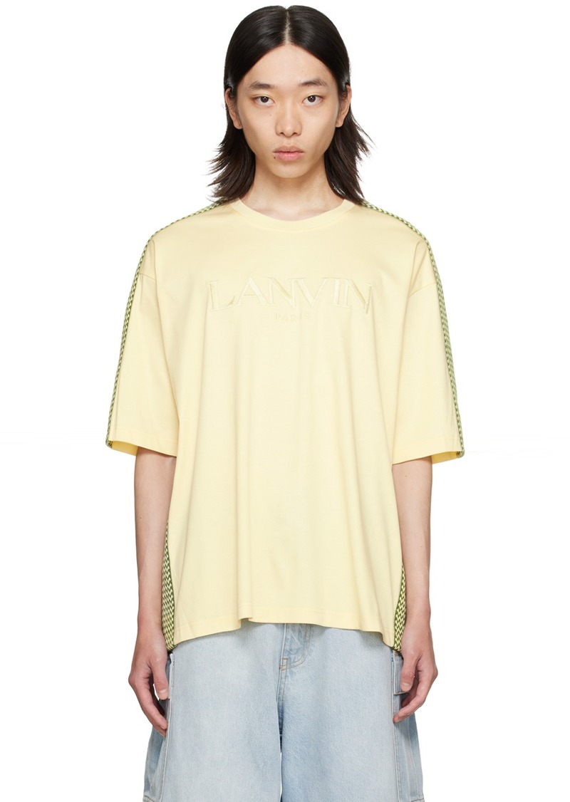 Lanvin Yellow Curb Side T-Shirt