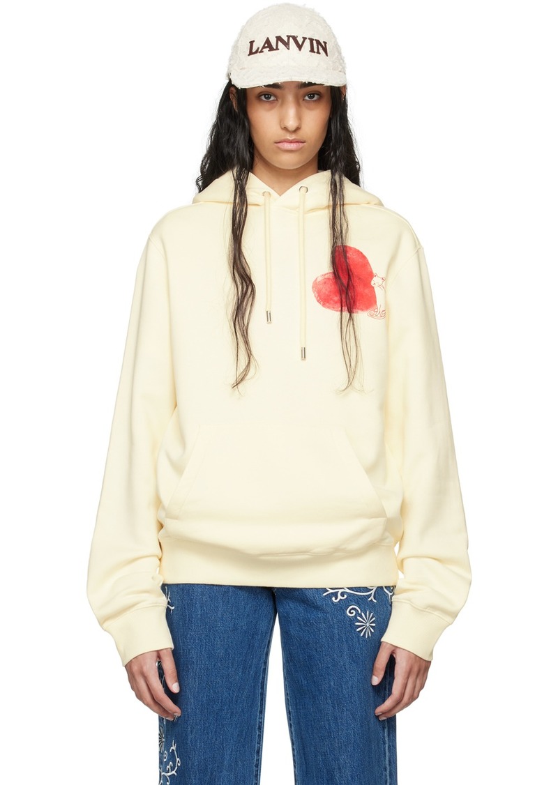 Lanvin Yellow Qixi Hoodie