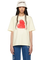 Lanvin Yellow Qixi T-Shirt