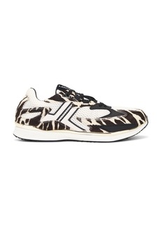 Lanvin Zebra Pony Meteor Runner Sneaker