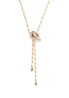 Lanvin link pendant chain necklace
