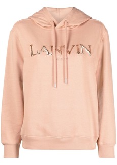 Lanvin logo cotton hoodie