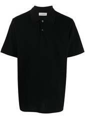 Lanvin logo-embroidered cotton polo shirt