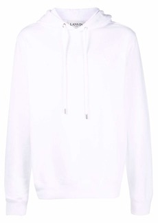 Lanvin logo embroidered hoodie