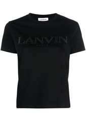 Lanvin logo-lettering cotton T-shirt