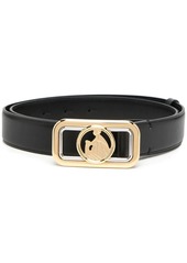 Lanvin logo motif buckle belt