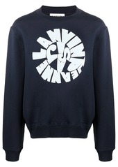 Lanvin logo-print cotton sweatshirt