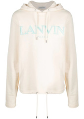 Lanvin logo-print hoodie