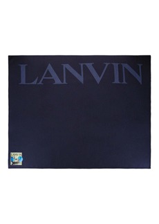 Lanvin Logo Wool Wrap