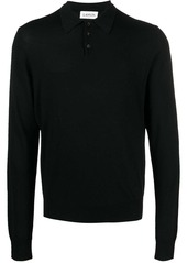 Lanvin long-sleeve polo shirt