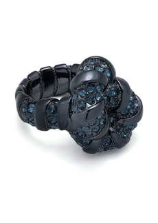 Lanvin Melodie rhinestone-embellished ring