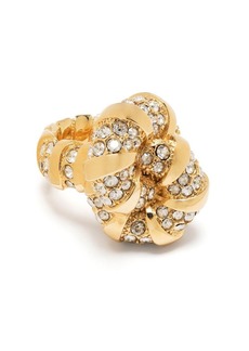 Lanvin Mélodie crystal-embellished ring