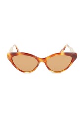 Lanvin Mother & Child Suparich 56MM Swarovski Crystal Cat Eye Sunglasses