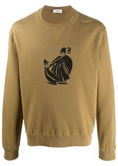 Lanvin Mother and Child print sweatshirt