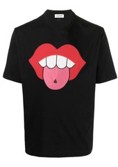 Lanvin mouth patch T-shirt