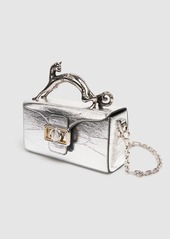 Lanvin Nano Pencil Cat Top Handle Bag