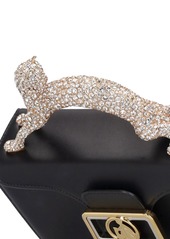 Lanvin Nano Strass Pencil Cat Top Handle Bag