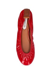 Lanvin Patent Leather Ballerina Flats