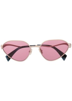 Lanvin pink-tinted cat-eye sunglasses