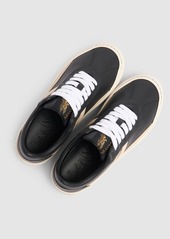 Lanvin Pluto Leather Low Top Sneakers