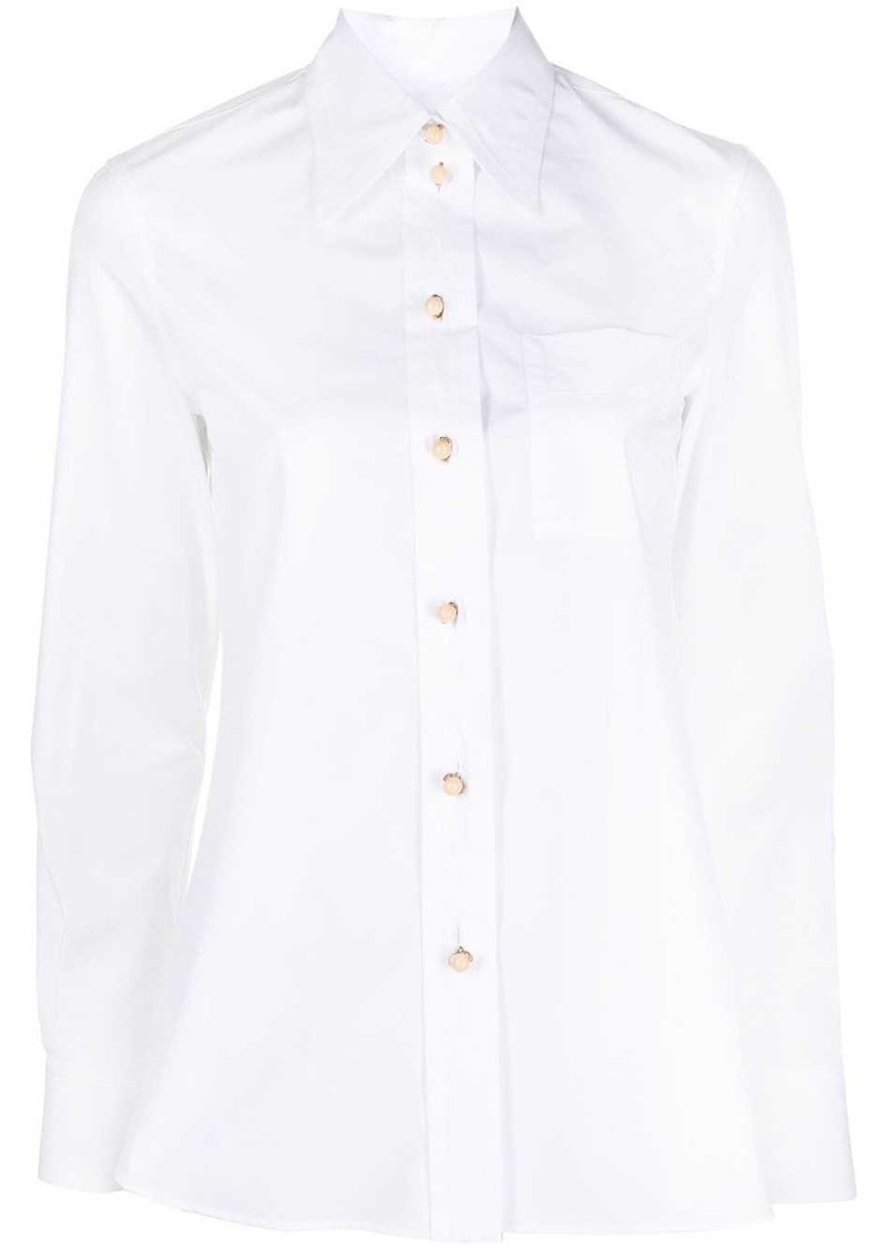 Lanvin point-collar cotton shirt