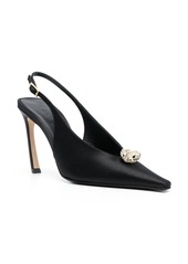 Lanvin pointed-toe slingback pumps