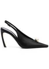 Lanvin pointed-toe slingback pumps