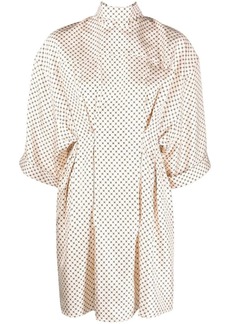 Lanvin polka-dot print dress