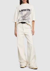 Lanvin Printed Short Sleeve T-shirt