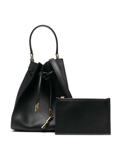 Lanvin Sequence leather tote bag