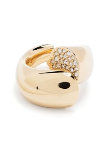 Lanvin Sequence rhinestone-embellished ring