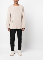 Lanvin straight-leg wool-blend trousers