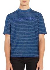 Lanvin Striped Logo Shirt
