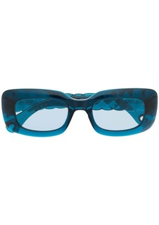 Lanvin tinted rectangle-frame sunglasses