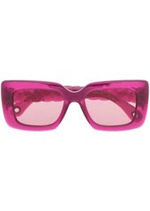 Lanvin Twist rectangle-frame sunglasses