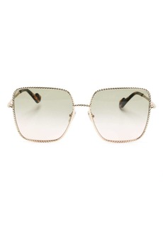 Lanvin Twist square-frame sunglasses