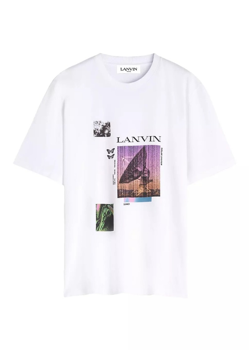 Lanvin Unisex Printed T-Shirt