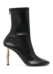 Lanvin Sequence 95mm leather ankle boots