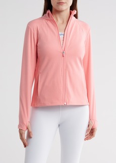 Laundry by Shelli Segal Active Full-Zip Jacket in Coral at Nordstrom Rack