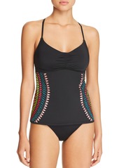 Laundry by Shelli Segal Cinched Front Tankini Top