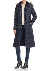 Laundry by Shelli Segal Diamond-Quilted Maxi Puffer Coat 
