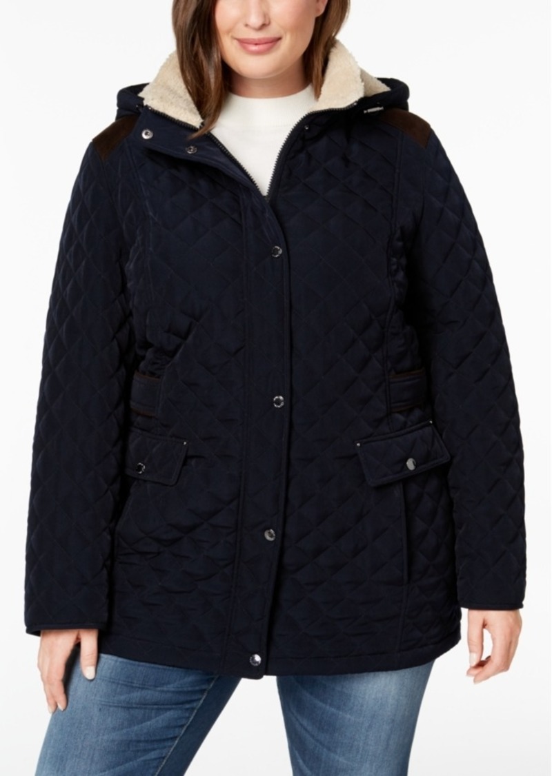 laundry by shelli segal quilted coat