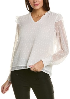 Laundry by Shelli Segal Ruffle Sleeve Top
