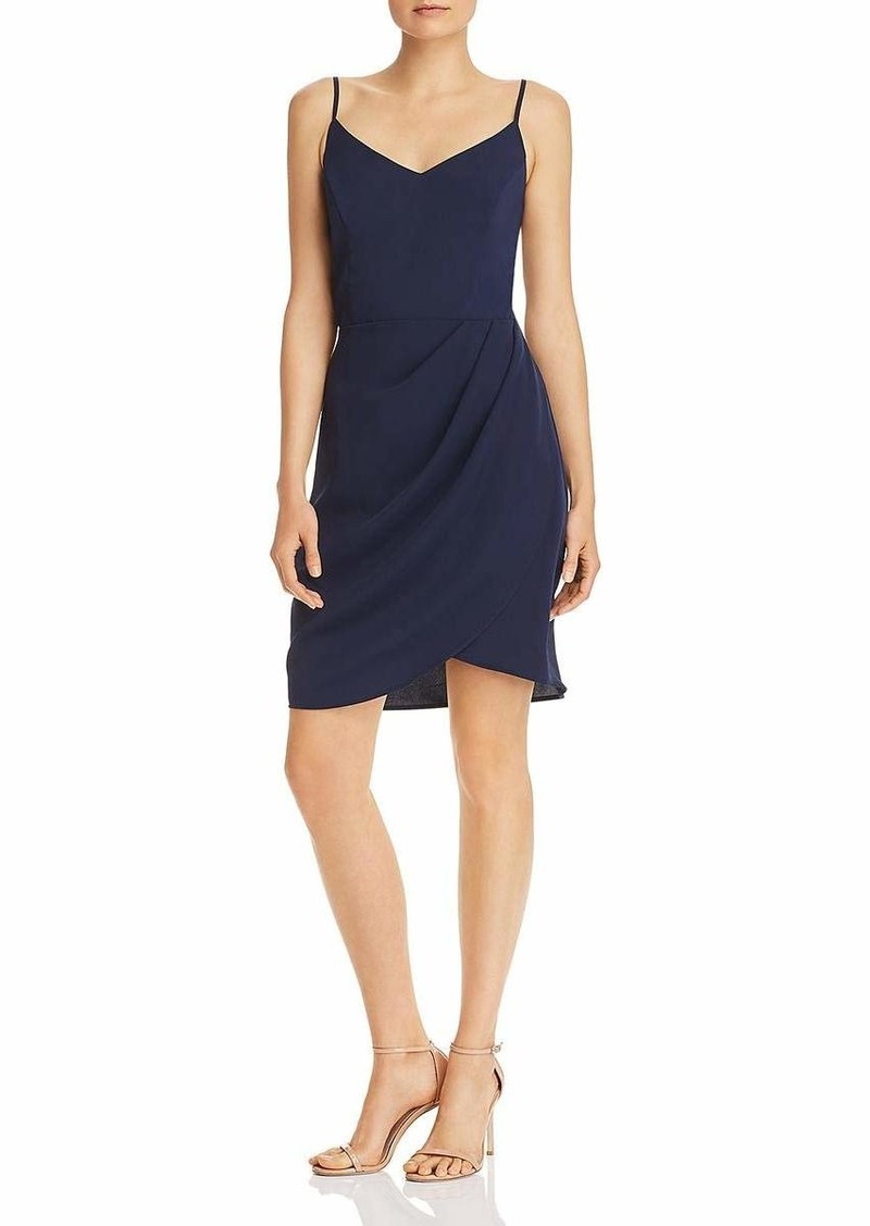 Laundry By Shelli Segal Women's Faux Wrap Tank Dress