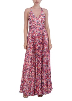 Laundry by Shelli Segal Women's Pleated Maxi Dress - Floral