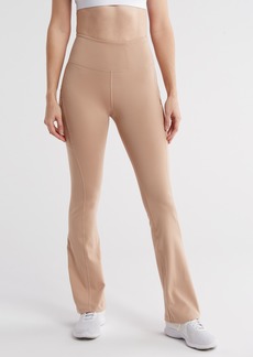 Laundry by Shelli Segal Zip Pocket Flare Leggings in Taupe at Nordstrom Rack