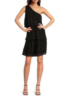 Laundry by Shelli Segal Layered Mini Dress