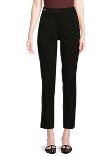 Laundry by Shelli Segal Solid Ankle Pants